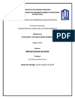 Reporte Practica 8 Quimica de Los Hidrocarburos, Esiqie