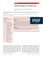 Standardized Tests of Handwriting Readiness: A Systematic Review of The Literature