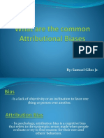 Attributional Biases Gilos