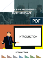 Fancy Finesse Events Business Plan