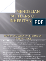 Non-Mendelian Patterns of Inheritance