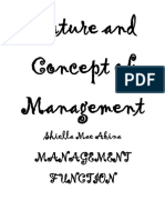 Nature and Concept of Management