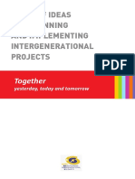 Guide of Ideas For Planning and Implementing Intergenerational Projects