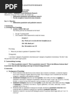 July 3-7 2017 - Qualitative Vs Qunatitative Research