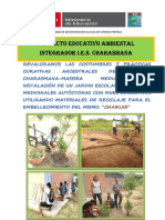 Proyecto Educativo Ambiental Integrador