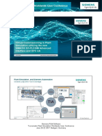 Virtual Commissioning in Plant Simulation Utilizing The New SIMATIC S7-PLCSIM Advanced Interface and OPC UA