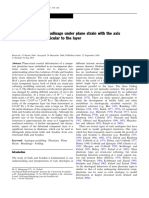 Coeval Folding and Boudinage Under Plane Strain With The Axis of No Change Perpendicular To The Layer