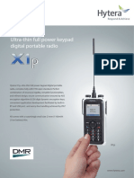 Hytera X1P Digital Two Way Radio