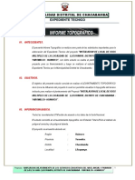 Informe Topografico