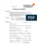 Fiche Technique Panneaux de Fibrociment FINEX 2012