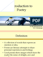 Introduction To Poetry