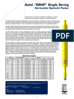 Single String Retrievable Hydraulic Packer SHRP