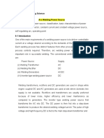 Course: Manufacturing Science Lecture No.: 15 Arc Welding Power Source