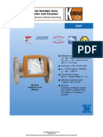 Medidor Caudal Kobold BGF