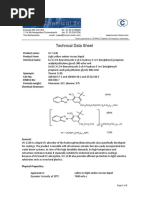 Technical Data Sheet: Product Name: Product Form: Chemical Name