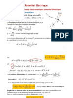 2 Le Champ Éléctrostatique Et Le Potentiel Éléctrostatique PDF