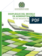 Despliegue Del Modelo de Los Recursos Logísticos y Financieros