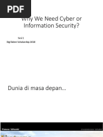 Sesi 1 - Why We Need Cybersecurity