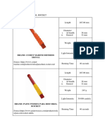 Parachute Signal Rocket