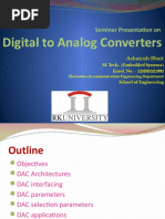 Digital To Analog Converters