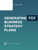 Generating Business Strategy Plans