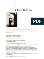 El Padre Pío y La Misa