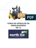 Curso de Operação de Empilhadeiras