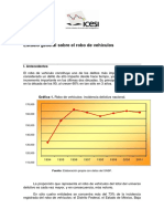 Estudio Sobre Robo de Vehiculos