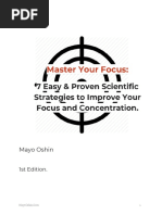 Master Your Focus - 7 Easy Proven Scientific Strategies To Improve Your Focus and Concentration 1 PDF