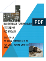 SFPE 04-19-17 Fire Suppression Systems For DoD Hangars