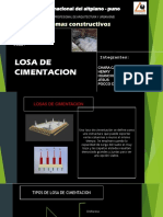 LOSA de CImentacion