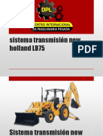 Sistema Transmisión New Holland LB75