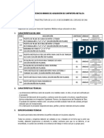 Terminos de Referencia Carpinteria Metalica