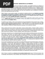 La Oración y Bendición de Las Finanzas PDF