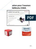 Formation Solidworks CSWA PDF