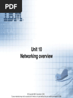 Unit 10 Networking Overview