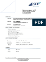 Dossier de Compétences HTI Automobile