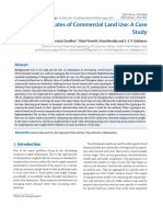 Trip Attraction Rates of Commercial Land Use: A Case Study