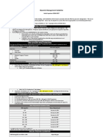 Glycemic Management Guideline: General Principles