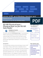 5G NR Physical Layer - Physical Layer As Per 5G NR New Radio