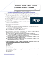 Teste Diagnostico Economia Oferta Procura