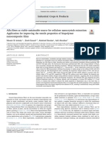 2018 - Alfa Fibers As Viable Sustainable Source For Cellulose Nanocrystals Extraction PDF