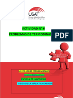 Actividad #6 Problemas de Termodinamica