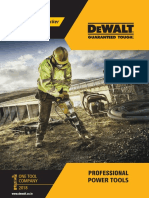 2018 Dewalt Power Tools Catalog