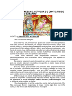 Conto A Princesa e A Ervilha e o Conto Fim de Semana