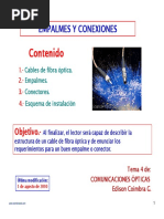 Empalme de Fibra Optica PDF