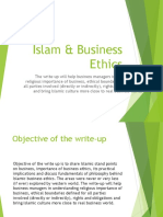 Islam and Business Ethics