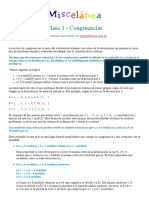 Miscelánea - Olimpiada Matemática Argentina (2001) - 31 Pags