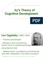 Vygotsky's Theory of Cognitive Development