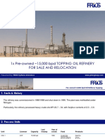 BPD Used Oil Refinery